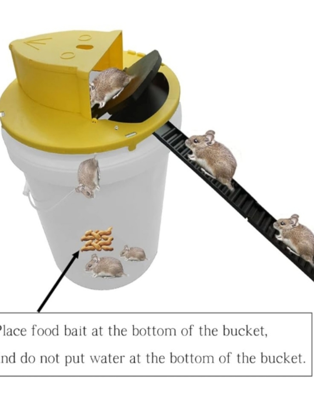IKEA Yellow Rodent Funnel Trap Set - NEW